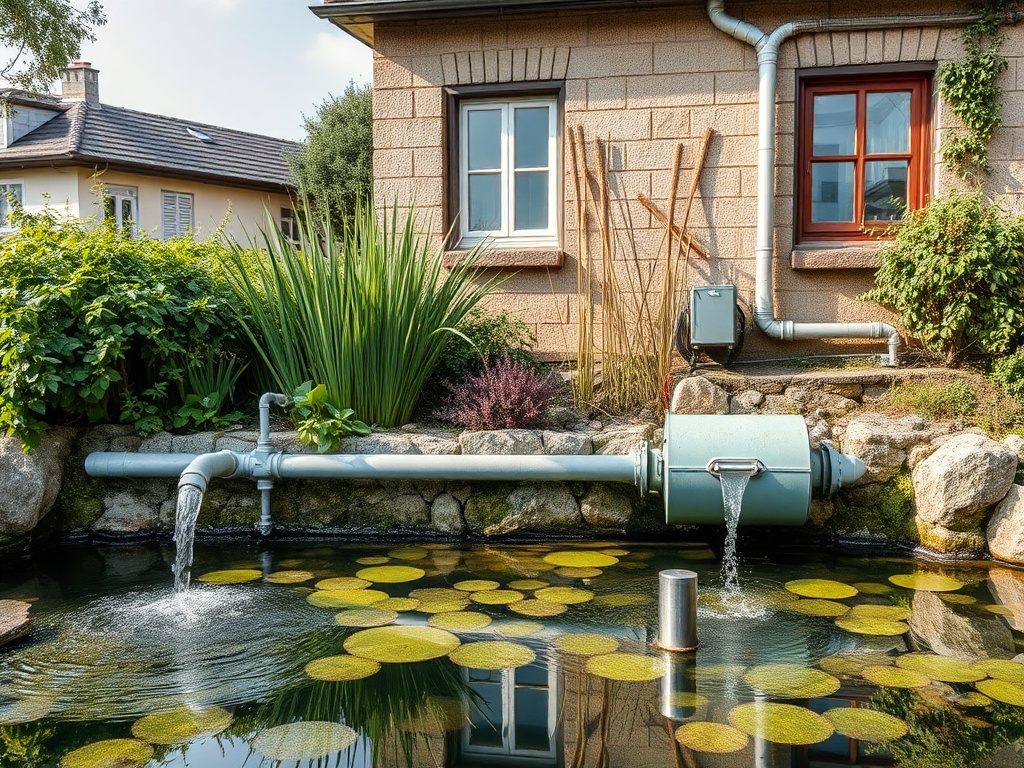 КИНГ-К | Система сбора и использования дождевой воды для технических нужд и полива